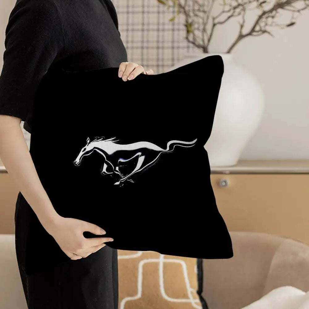 Car F-Ford Pillow Anime Pillow Sofa Bed Head Pillow Cover Cushion Cover 45x45 cm Fashion