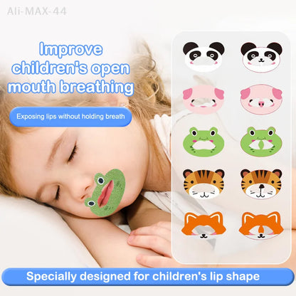 Hoyytu 30sheets/Bag Anti-Snoring Stickers For Children Sleep Closed-mouth Stickers Breathing Correction Patch Shut Up Patch