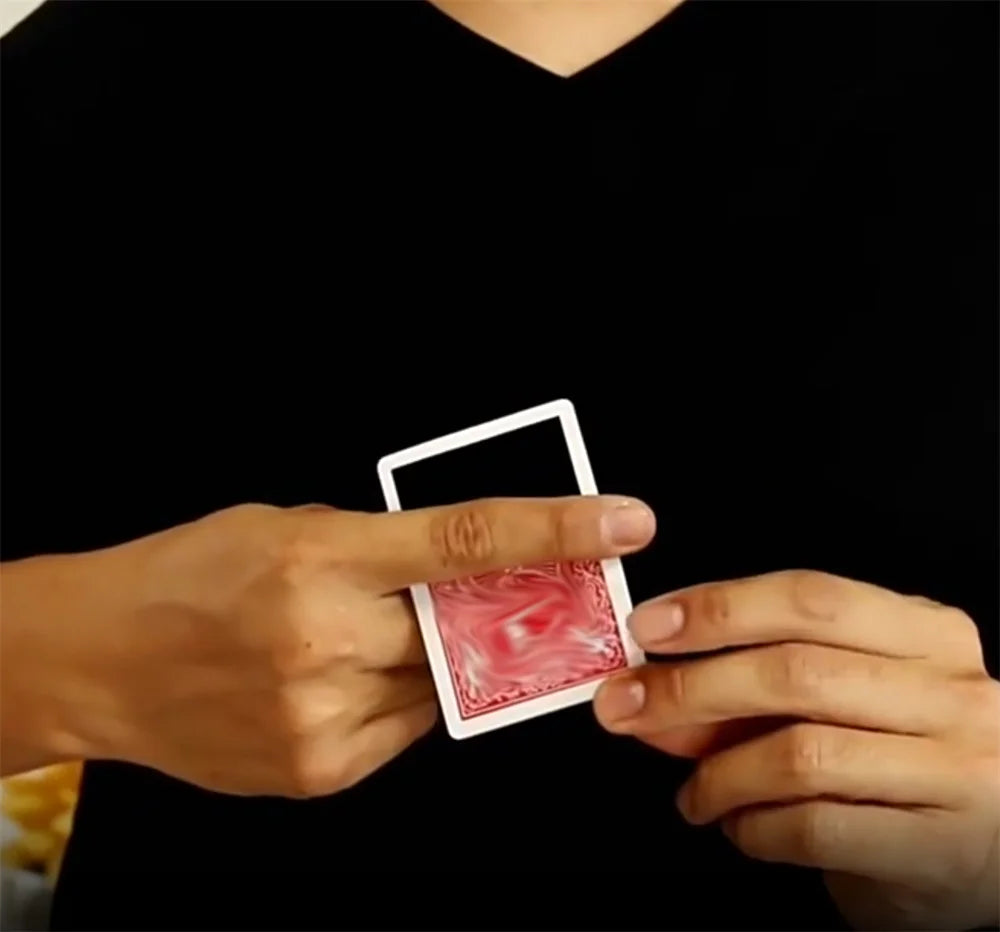 Miracle Gate Magic Tricks Gimmicks Border To Complete Card Visual Change Magia Magician Close Up Street Illusions Mentalism Prop