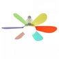 30W/40W Ceiling Fan with Remote Control LED Light Fan E27 Base, Intelligent Silent Ceiling Fan for Bedroom and Living Room