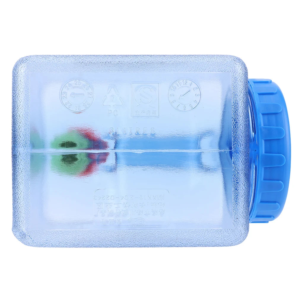 15-3L Portable Water Container with Spigot Water Storage Carrier Water Storage Container for Outdoor Camping Picnic Water Bottle