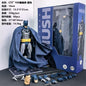 CT Toys Batman Mafex 126 Blue Action Figure 1/6 Scale DC Batman SHF Anime Collectible Figurine for Kids And Collectors Xmas Gift