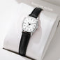 Fashion Minimalism Women Watches Small Square Dial Leather Strap Quartz Watch for Girls Clock（Without Box）