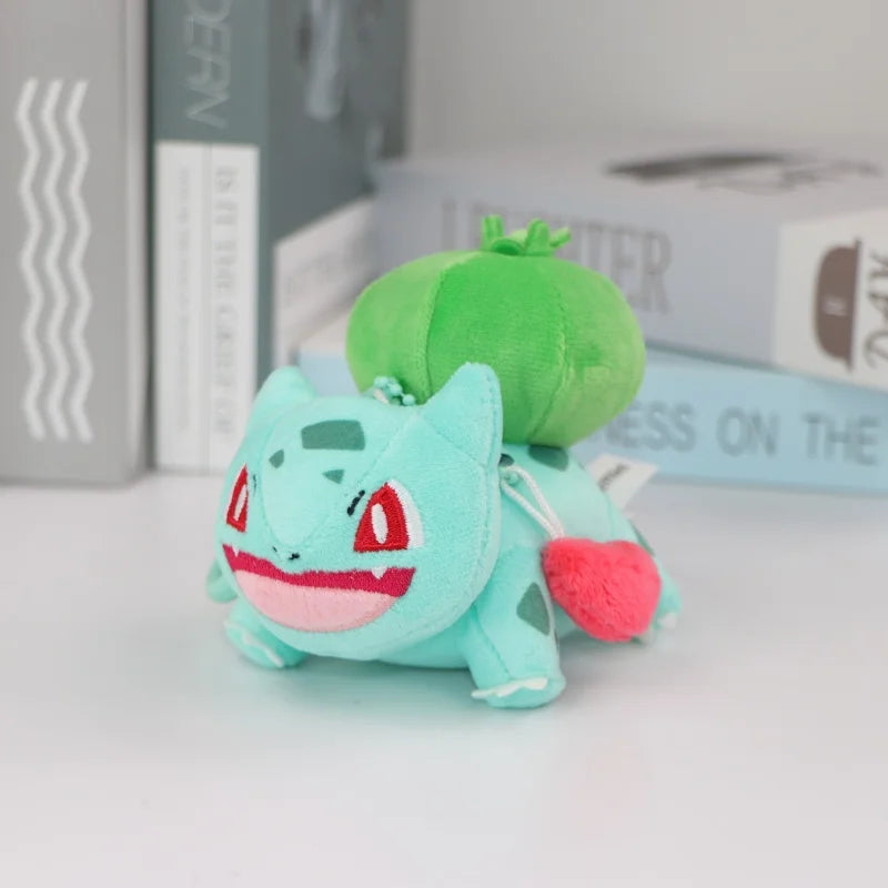 Pokemon Plush Keychain Anime Jigglypuff Gengar Sprigatito Urchin Mimikyu Sylveon Mew Umbreon Rowlet Stuffed Plushies Toys Gifts