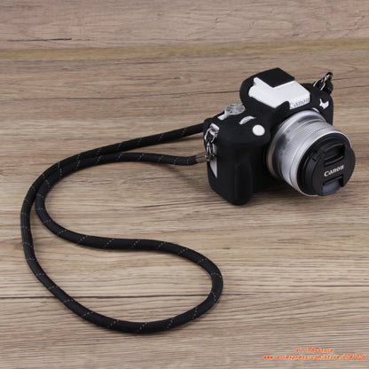 for Canon EOS-R100 Camera Soft Case R50 Silicone shell protective cover Prevent scratching the camera bag One shoulder neck bag