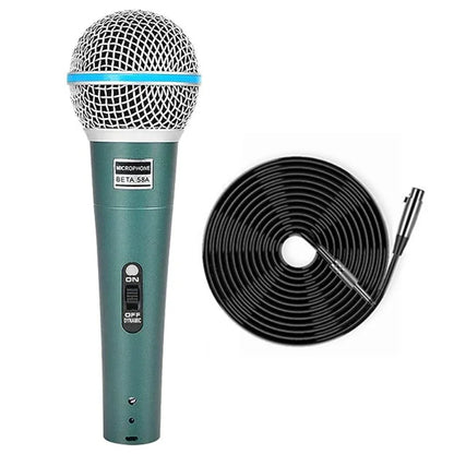 Microphone BETA58 BETA  58 with Transformer Supercardioid Wired Microphone Mic for Karaoke Studio