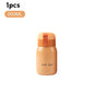 200/350ml Cute Mini Thermos Cup Stainless Steel Thermal Coffee Mug Portable Vacuum Flask Insulated Water Bottle with Button Lid
