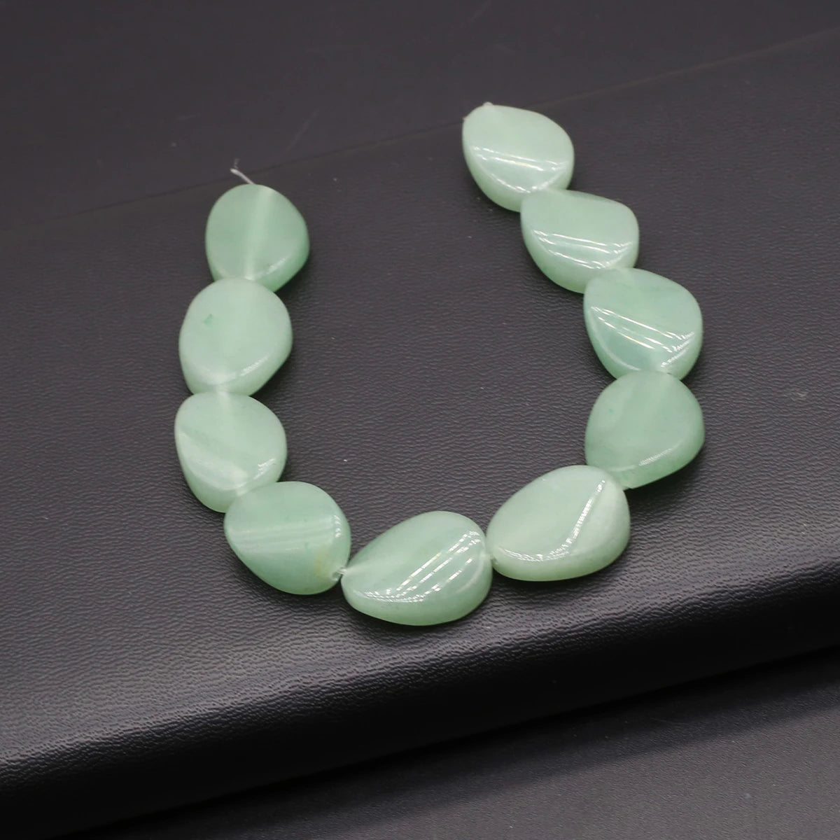 Natural Blue Turquoise Beads Faceted Natural Rose Quartzs Loose Spacer Beaded for Women DIY Jewerly Necklace Bracelet 19x14mm