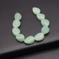 Natural Blue Turquoise Beads Faceted Natural Rose Quartzs Loose Spacer Beaded for Women DIY Jewerly Necklace Bracelet 19x14mm