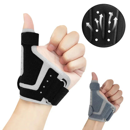 Reversible Thumb & Wrist Stabilizer Splint for Thumb Pain Relief, Trigger Finger, Arthritis, Tendonitis, Sprained, Carpal Tunnel