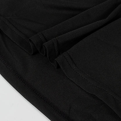 Mens Bodybuilding Sports Tight T-shirt Summer Compression Turtleneck Short Sleeve Gym Fitness Quick Dry Running Male Workout Top