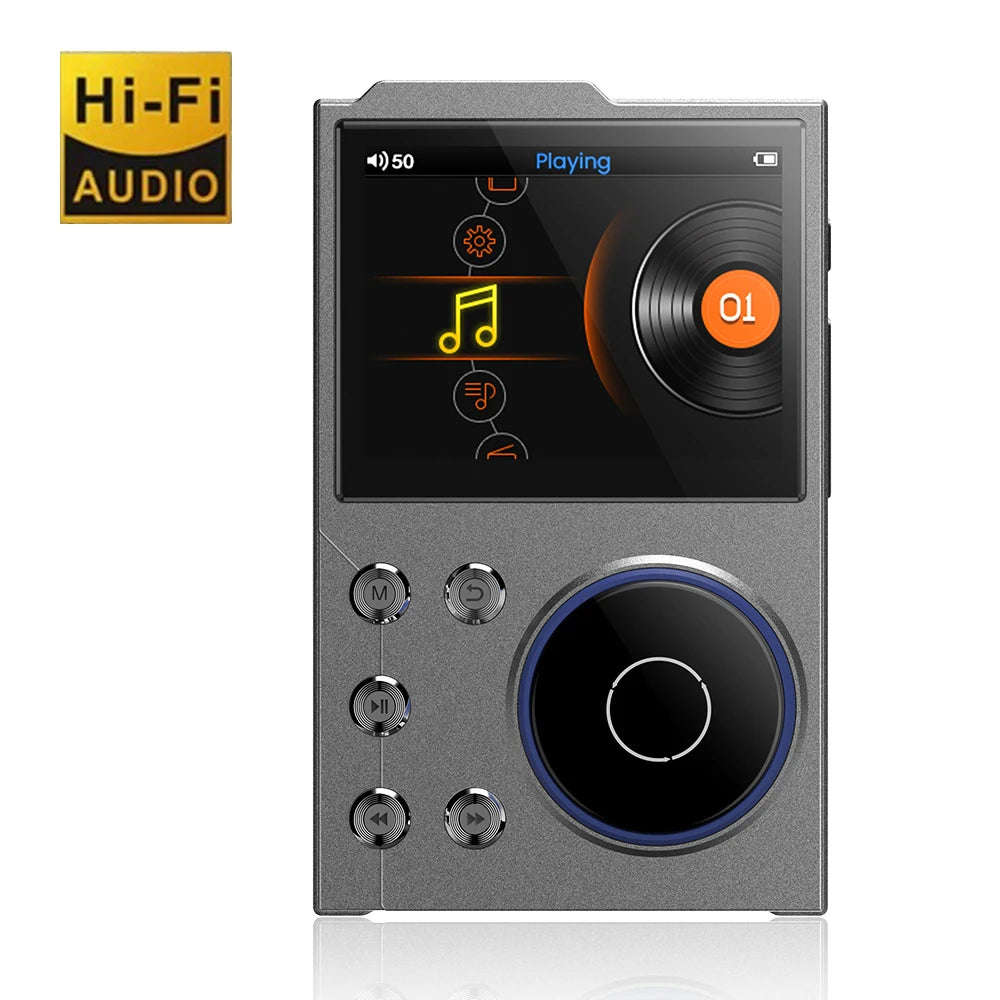 Hi-Fi Digital Audio MP3 Player Lossless DSD High Definition Portable MP3 Music Player Built-in 16GB Walkman Supports 20 Language