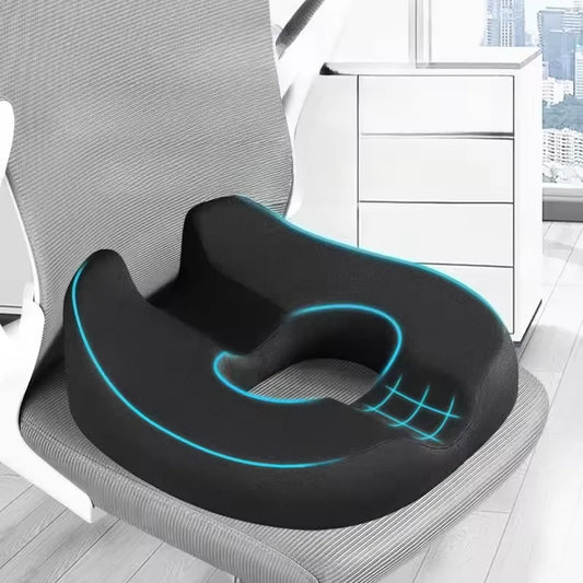 Donut Pillow Coccyx Car Seat Cushion for Prostate, Sciatica, Pelvic Floor, Memory Foam Chair Pad, Sitting Cushion, Floor Cushion
