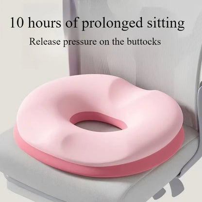 Comfort Donut Seat Cushion Sofa Hemorrhoid Memory Foam Anti Hemorrhoid Massage Tailbone Pillow Car Office Seat Cushion ﻿