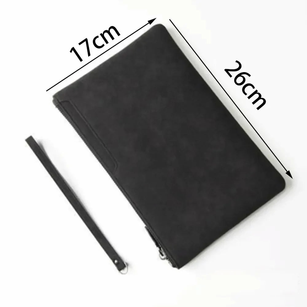 Men's Business Clutch Bag PU Leather Wallet Handheld Busin Casual Phone Bag Soft Surface Ort Wallet Casual Handbag Coin Purse ﻿