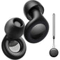 Ear Plugs for Sleeping Noise Cancelling, 25dB Ear Plugs for Noise Reduction with 8 Ear Tips, Reusable Silicone Earplugs Hearing
