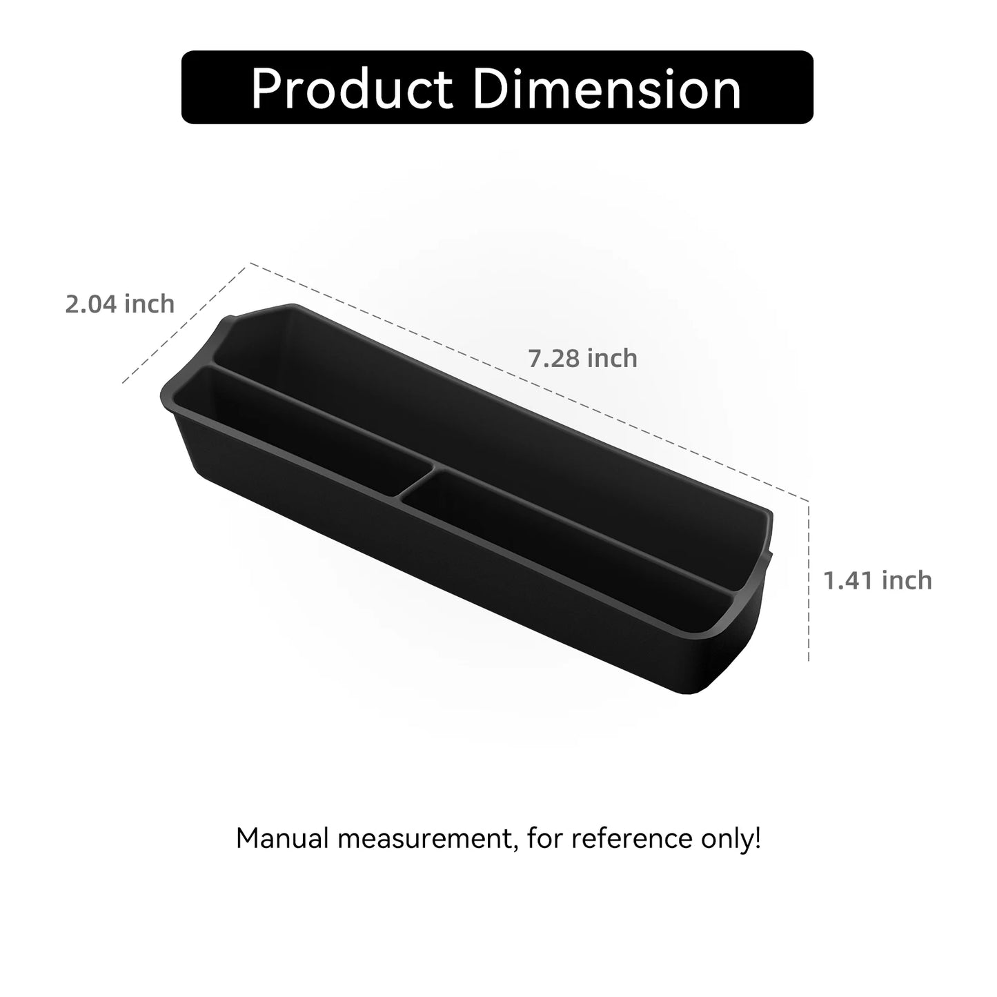 LUCKEASY for Kia Sorento 2021-2025 Central Console Storage Box Car Accessories Organizer Storage Case In Front Of Armrest Box