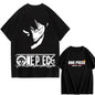 2026 New ONE PIECE Zoro Luffy Gear 5 Printed Short-sleeved Cotton T-shirt Summer Tide Pure Cotton Unisex Clothing