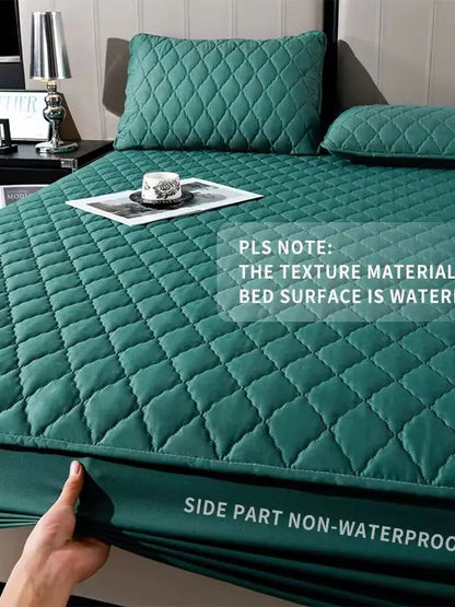 A Soft, Luxurious, High-Quality Mattress Cover  That Is Breathable and Cool, Liquid/Stain Resistant. a Mother's Day Family Gift. Machine Washable. Features Tight Elastic Edging, Pet-Friendly,