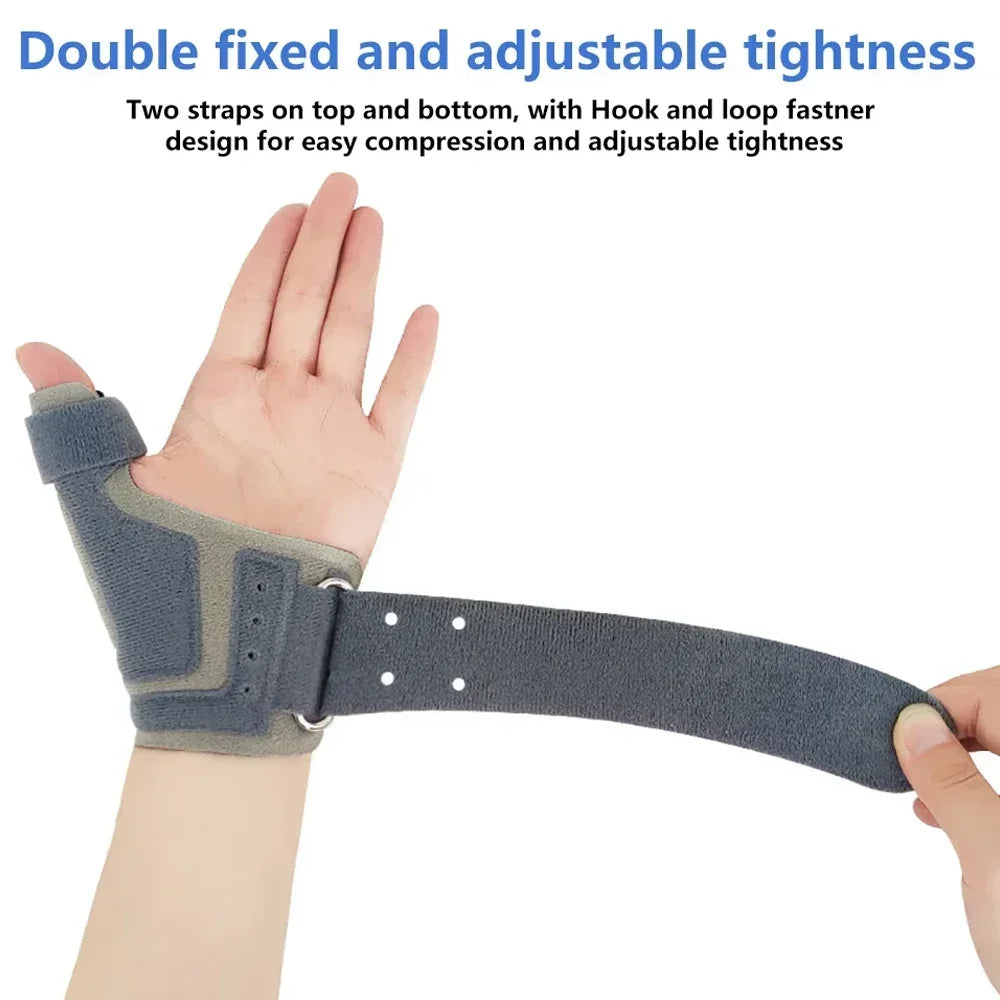 Reversible Thumb & Wrist Stabilizer Splint for Thumb Pain Relief, Trigger Finger, Arthritis, Tendonitis, Sprained, Carpal Tunnel