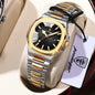 POEDAGAR Fashion Square Watches For Woman Waterproof Luminous Date Ladies Watch Stainless Steel Luxury Quartz Women's Wristwatch