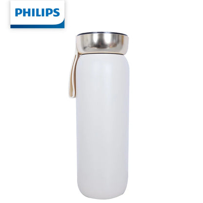 Philips AWP2775 Smart Temperature Display Thermos 460ml Vacuum Insulated Water Bottle with Type-C Charging SUS316