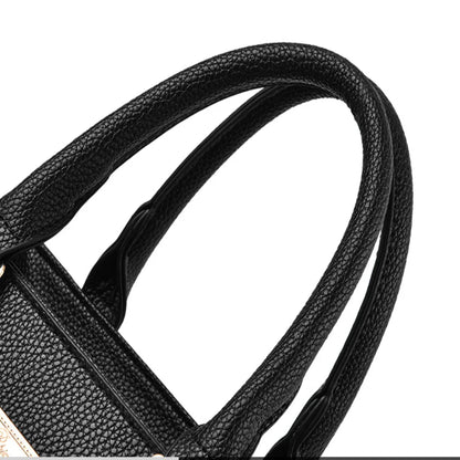 Trendy Leather Handbags Women Girls Shoulder Bag Large Capacity Open Pocket Messenger Bag High Quality Shopping Bag