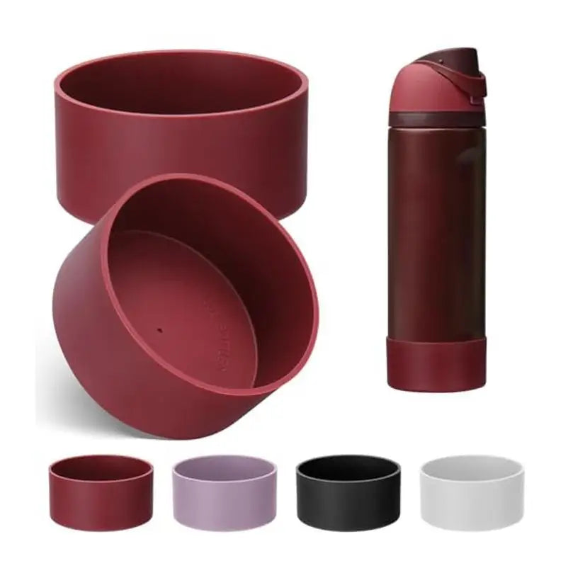 19/20oz 24oz Owala Water Bottle Silicone Bottom Cover 24oz 32oz Suitable For Freesip Stainless Steel