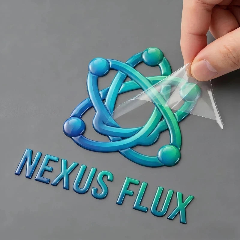 50pcs Custom Stickers Logo Personalized Transfer Sticker 3D UV DTF Wedding Labels Waterproof Company Emboss Customized Name