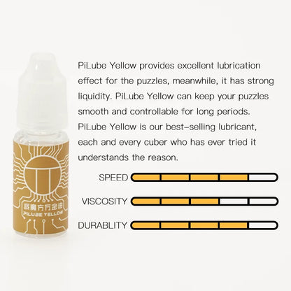 [Picube] Pilube Magic Speed Cube Lube for MoYu QiYi Gan Dayan Speed Cube Lube 3ml 5ml 10ml Grease Oil Silicone Lubricants