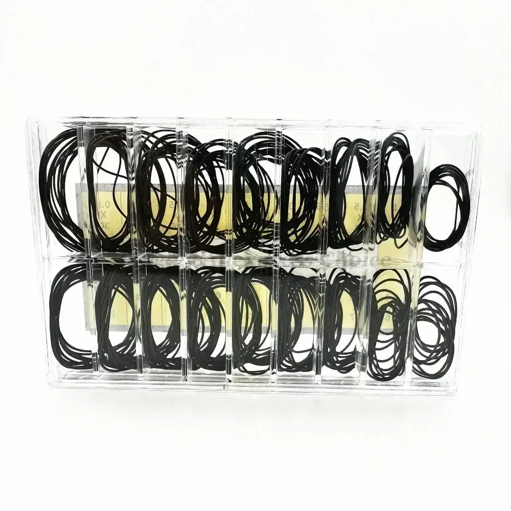 Watch Gasket Grease Watch Case Rubber Waterproof O-Ring Seal 0.5/0.6/0.7/0.8mm Oil-resistant Watch Repair Tool for Watchmaker