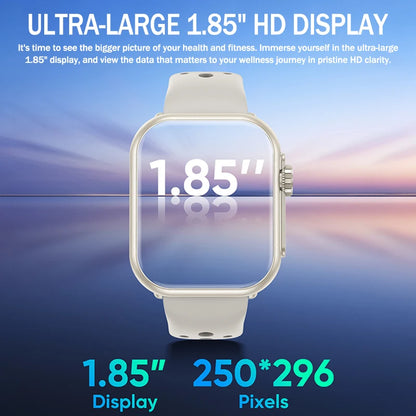 2025New For XIAOMI IOS Watch Ultra2 Smart Watches Women 1000mAh 1.85" AMOLED Full Touch Screen BT Call Ladies Fashion Smartwatch