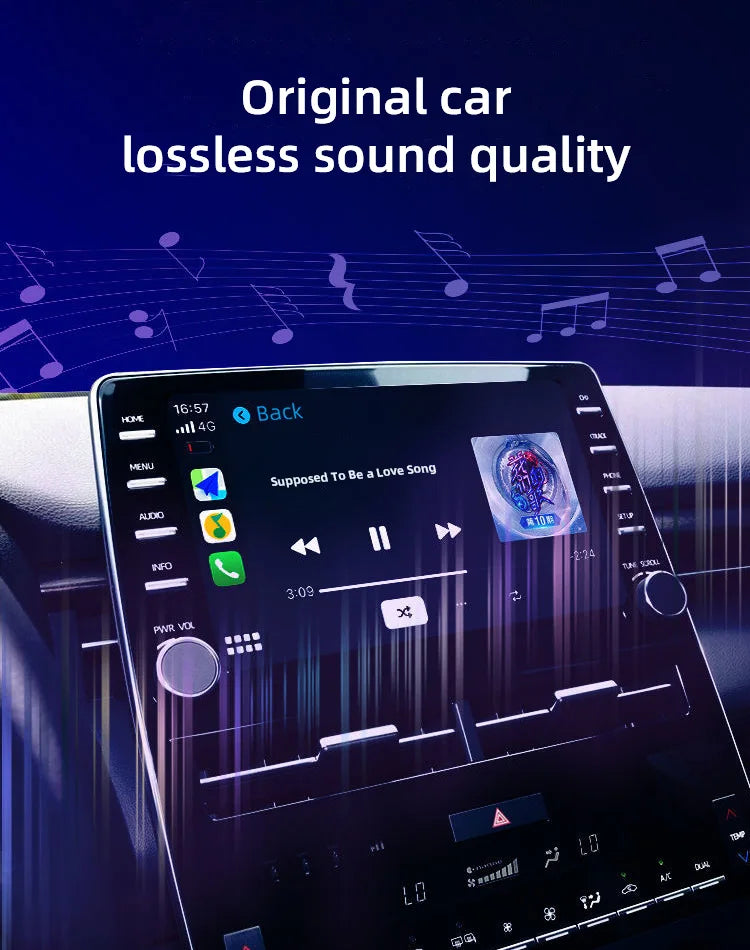 TIMEKNOW Wireless CarPlay Adapter for Apple iPhone Wired to Wireless Carplay Dongle Plug And Play USB Connection Auto Car Dongle