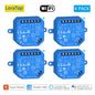 LoraTap Tuya Smart Roller Shutter Curtain Blinds Switch Tubular Motor Percentage Remote Voice Control by Google Home Alexa