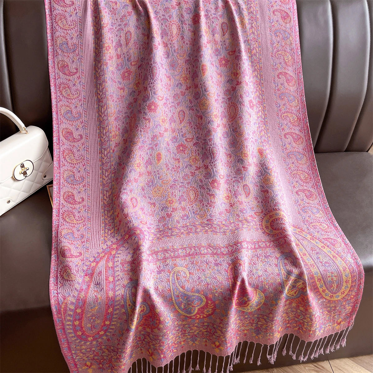 Luxury Winter Scarf Women Cashmere Warm Pashmina Brand Foulard Female Shawls Wraps Thick Soft Bufanda Poncho Scarves Stole 2025