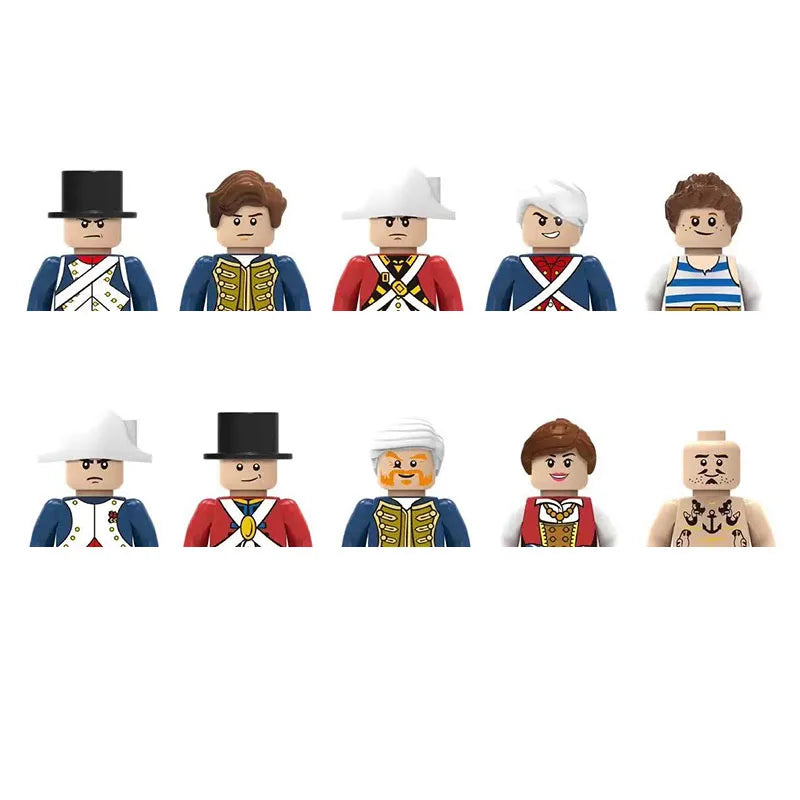 City character building block figure set, little block people, block accessories, engineer, doctor, firefighter, kids' toy