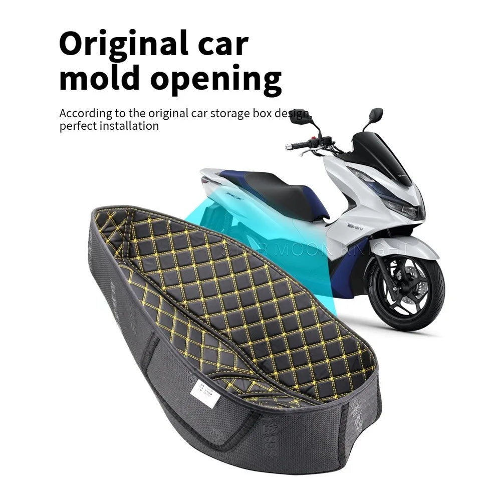 For HONDA PCX 125 150 160 ADV150 Motorcycle Rear Trunk Inner Cushion ADV350 FORZA350 Seat Bucket Storage Luggage Box Liner Pad