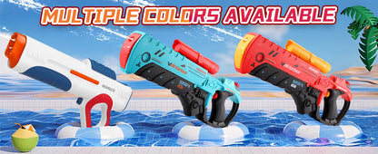 Electric Water Gun Powerful Automatic Water Gun Long Range Classic Big Electronic Watergun Beach Pool Toy Water Blaster for Kids