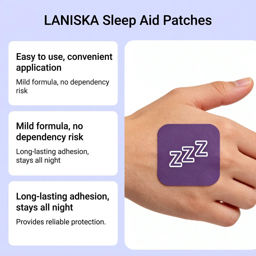 Deep Sleep Patch Fall Asleep Aid Improve Nighttime Dreaminess Relieve Stress Anxiety Soothe Neurasthenia Anti Insomnia Sticker