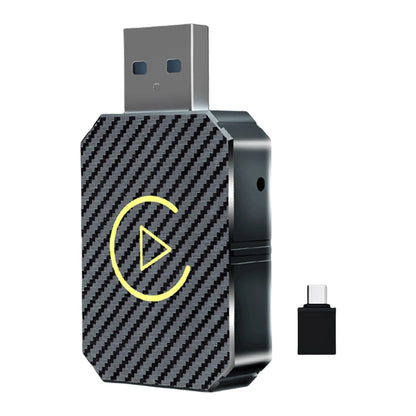 Wireless Carplay Android Auto Adapter Plug&Play CarPlay AI Box BT Wireless Dongle for OEM Wired CarPlay/Andriod Auto Cars TV Box