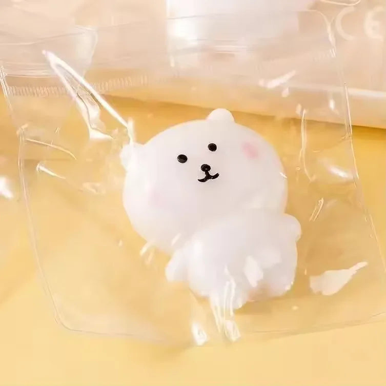 Soft Self deprecating Bear Squeeze Stress Relief Toy Pinch Small Nose Ga Slow Rebound Decompression Squishy Toys For Kid Gifts