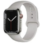 Silicone Band For Apple Watch straps 49mm 40mm 44 mm 45mm 46mm 42mm 41mm 38mm sports bracelet iWatch series 10 9 8 3 SE ultra 2