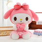 60cm Sanrio Kuromi Melody Hello Kitty Plush Toy Kawaii Cartoon Big Size KT Cat Plush Doll Soft Stuffed Pillow Kids Birthday Gift