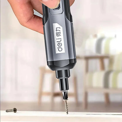 Bezprzewodowy wkrętak elektryczny akumulatorowy 2000 mAh Li-Ion Mini wiertarka 4 V Zestaw elektronarzędzi do konserwacji i napraw domowych