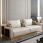 Custom Light Sectional Sofa Set Modern Apartment Mall Living Room Furniture