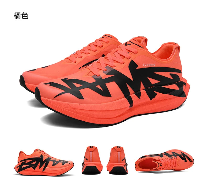 Athletic Running Shoes Men Marathon Speciality Training Race Sports Carbon Board Lightweight Women's Comfortable Casual Sneakers