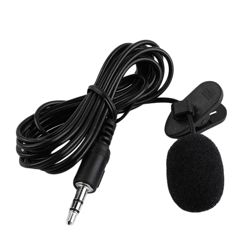 USB Mini Lavalier Microphone Type C Metal Clip Lapel Mic 3.5mm Condenser Microphone For PC Laptop Mobile Phone Conference Mike