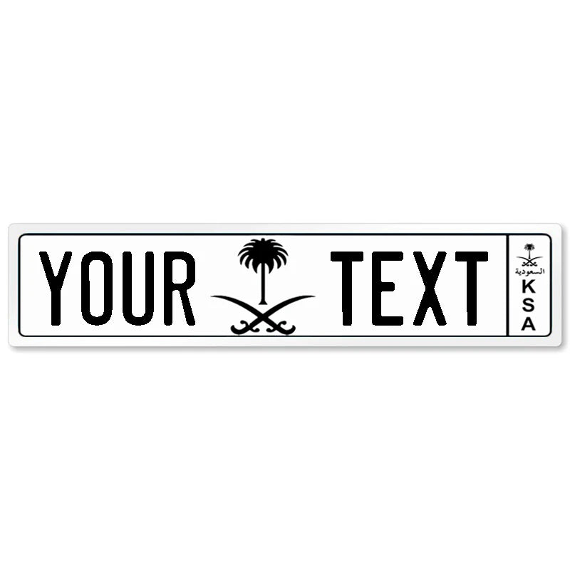 Custom Street Sign, Personalized Metal Sign For Office Workplace Home Yard Road, Custom Your Text Signs for Outdoor 16x4 Inches
