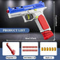 Automatic Continuous Firing SIG17 Shell Ejceting Toy Gun EVA Soft Bullets Airsoft Pistol for Outdoor Sports Shooting Gift