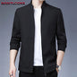 Spring Autumn Men's Jacket Thin Casual Business Jacket Men Office Dress Coat Man Social Jackets for Men Outerwear Black M-XXXL